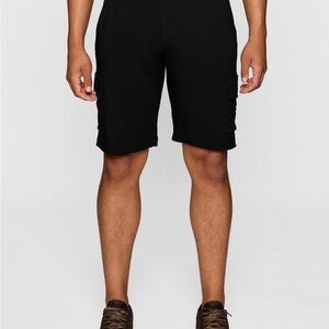 BleuSalt Classic Black Cargo Shorts for Men (Never Been Worn)